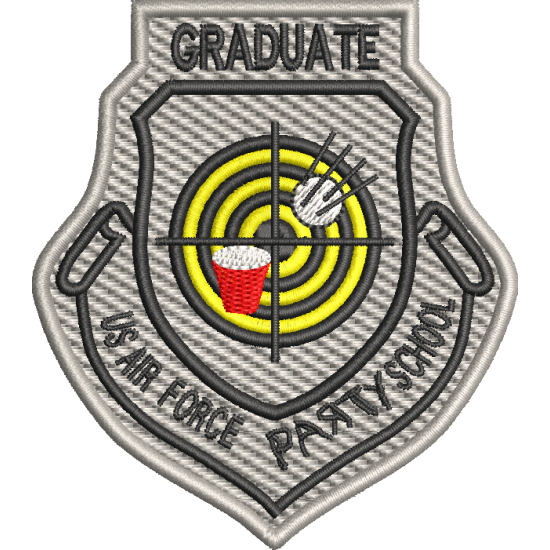 US AIR FORCE Party School | Morale Patch