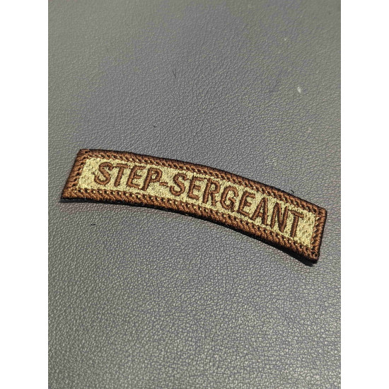 Step-Sergeant | Duty Tab Patch