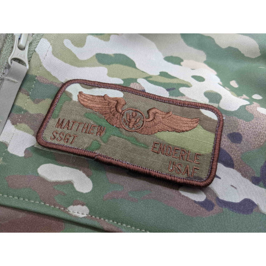 MASSIF Jacket Patch |FDU Name Patch